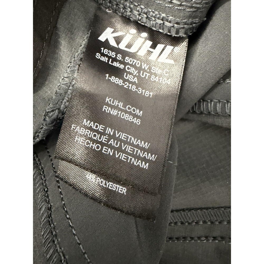 Kuhl Silencr Pants Men's 36x32 Gray Ripstop Hiking Outdoor Stretch Performance - Picture 4 of 10